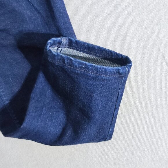 Calvin Klein Jeans women's size 8 dark wash blue High rise Skinny leg denim - Picture 10 of 16